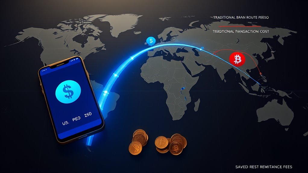 crypto based money transfers