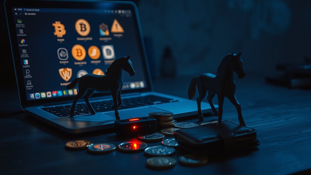 cryptocurrency trojan malware risks