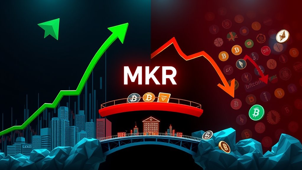 mkr rises amid crypto decline