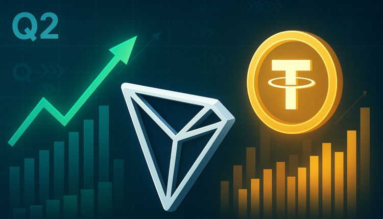 TRON Q2 Report: Revenue Soars, USDT Dominance Hits Record High