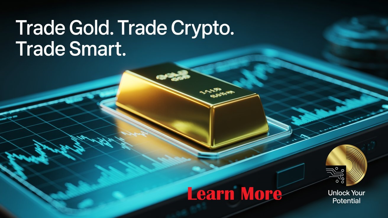 Trade Gold. Trade Crypto. Trade Smart.