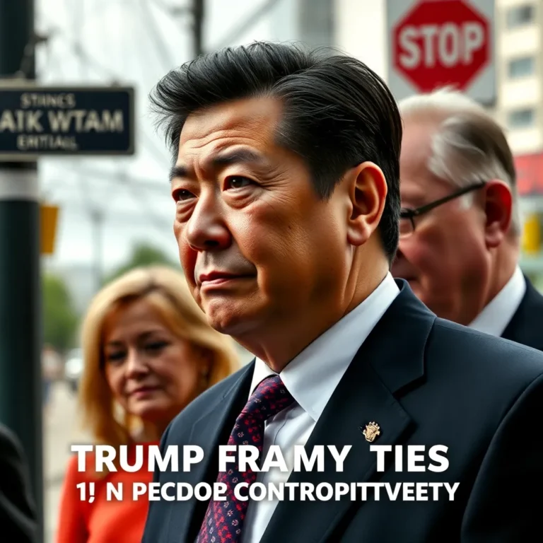 CZ Denies Trump Family Ties in Pardon Controversy