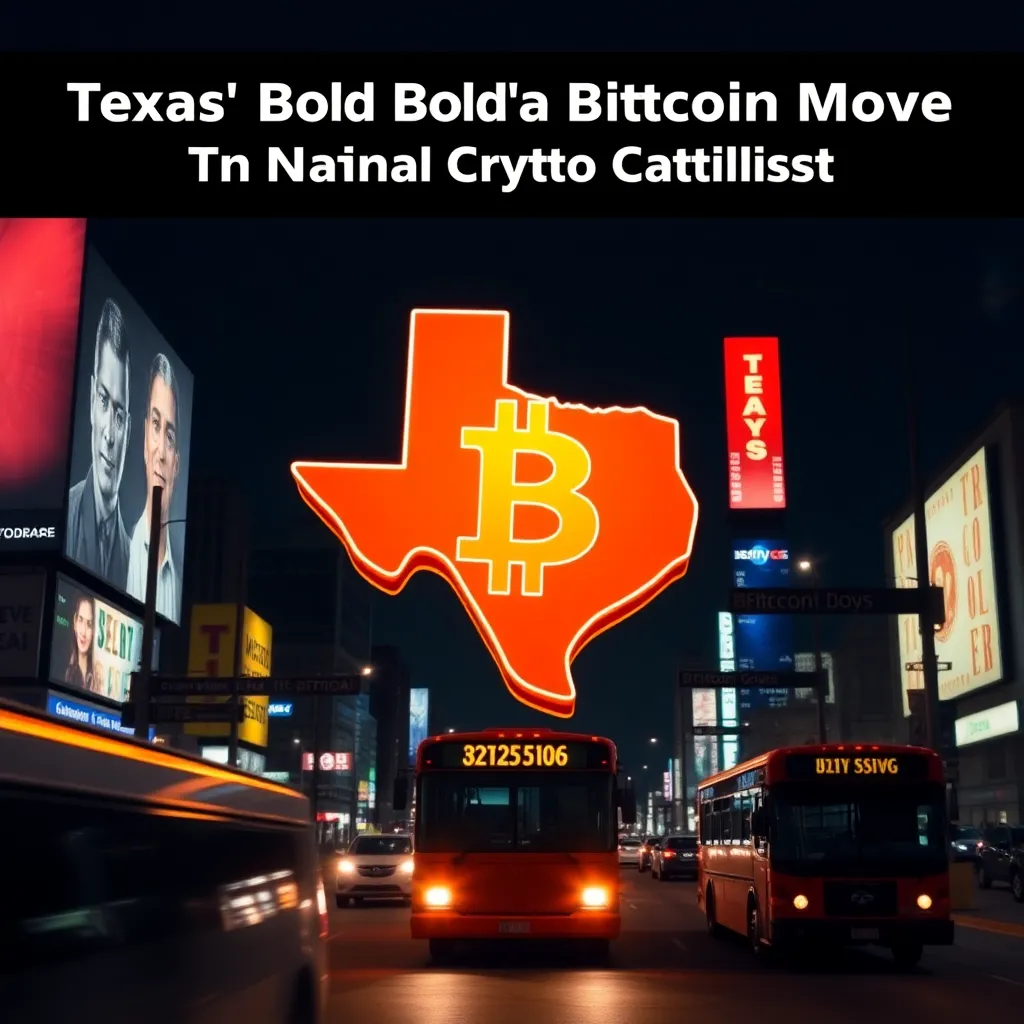 Texas's Bold Bitcoin Move: A National Crypto Catalyst