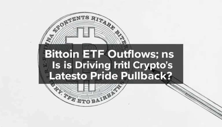 BITCOIN ETF OUTFLOWS: WHAT IS DRIVING CRYPTO'S LATEST PRICE PULLBACK?