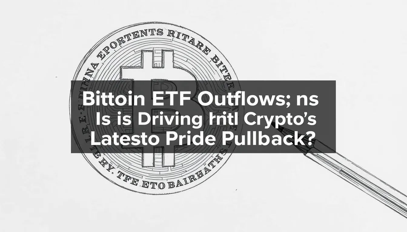 BITCOIN ETF OUTFLOWS: WHAT IS DRIVING CRYPTO'S LATEST PRICE PULLBACK?