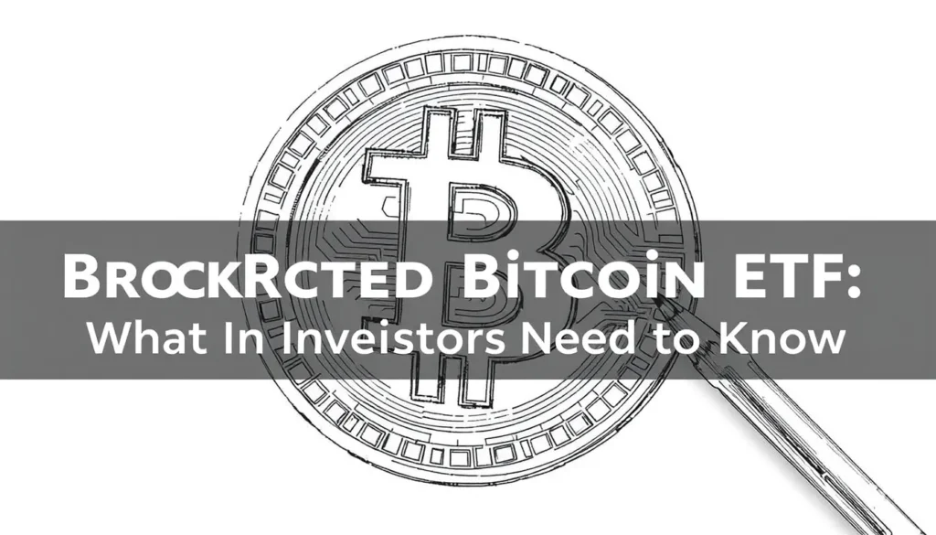BLACKROCK'S PROTECTED BITCOIN ETF: WHAT INVESTORS NEED TO KNOW