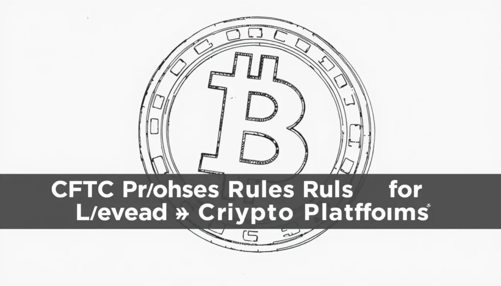 CFTC PROPOSES FEDERAL RULES FOR LEVERAGED CRYPTO TRADING PLATFORMS