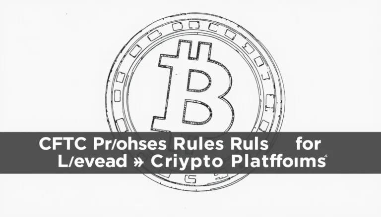 CFTC PROPOSES FEDERAL RULES FOR LEVERAGED CRYPTO TRADING PLATFORMS