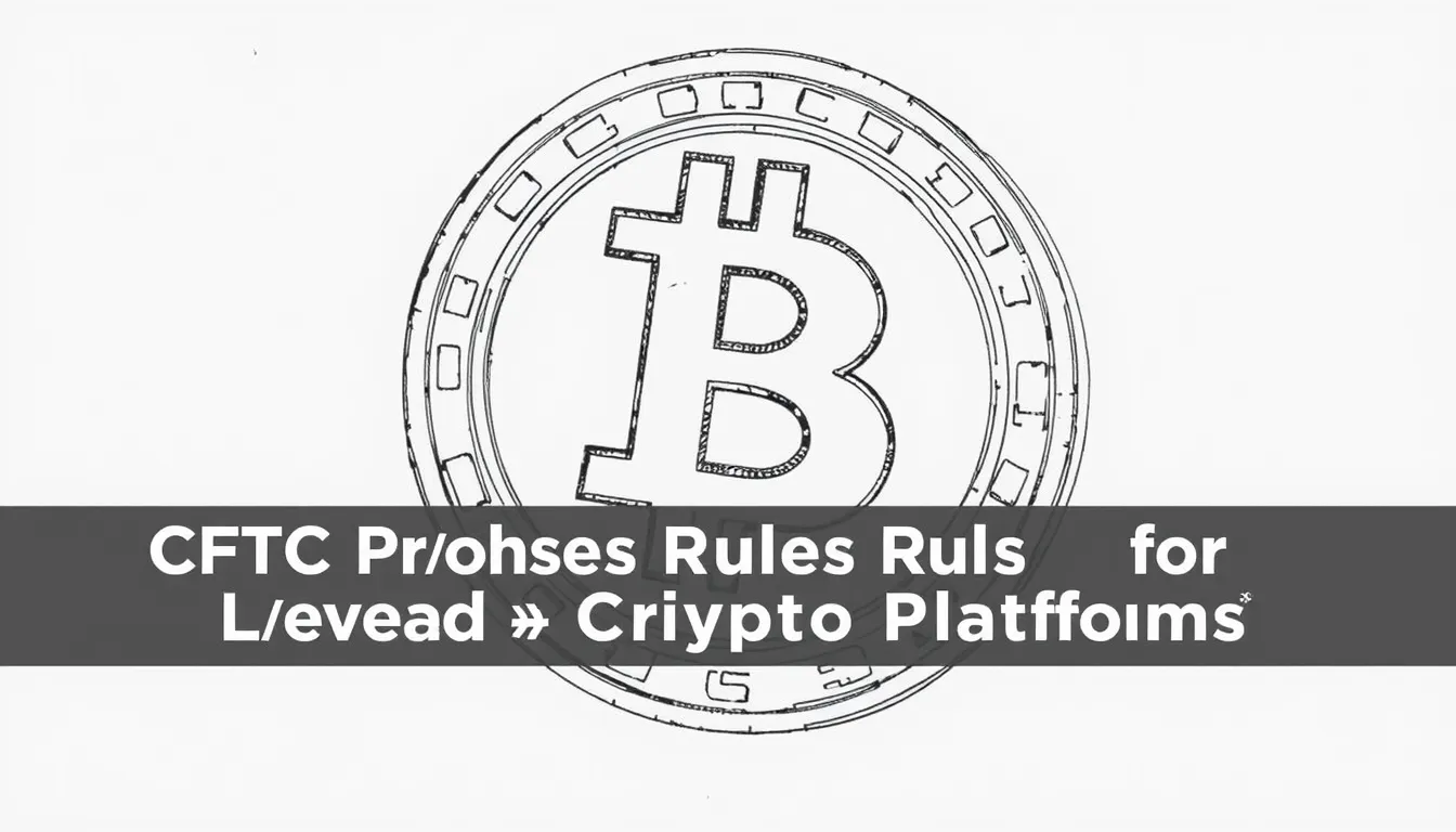 CFTC PROPOSES FEDERAL RULES FOR LEVERAGED CRYPTO TRADING PLATFORMS