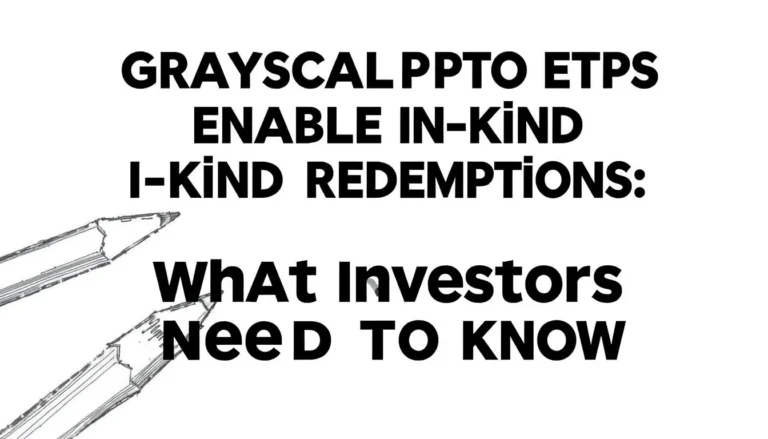 GRAYSCALE CRYPTO ETFS ENABLE IN-KIND REDEMPTIONS: WHAT INVESTORS NEED TO KNOW