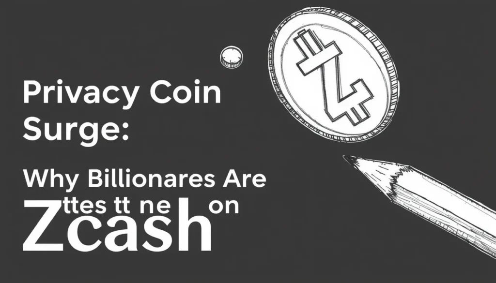 PRIVACY COINS SURGE: WHY BILLIONAIRES ARE BETTING ON ZCASH